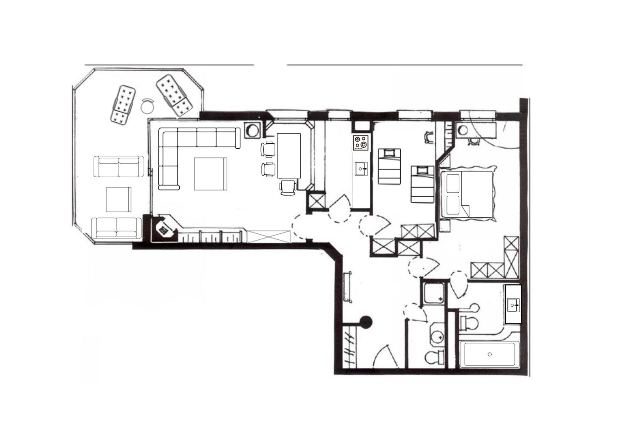 Chalet Belmont Flims Esterno foto